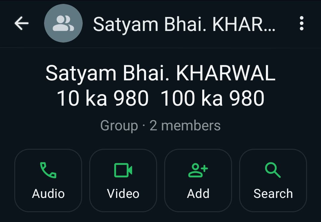 Satyam Bhai online  Kharwal